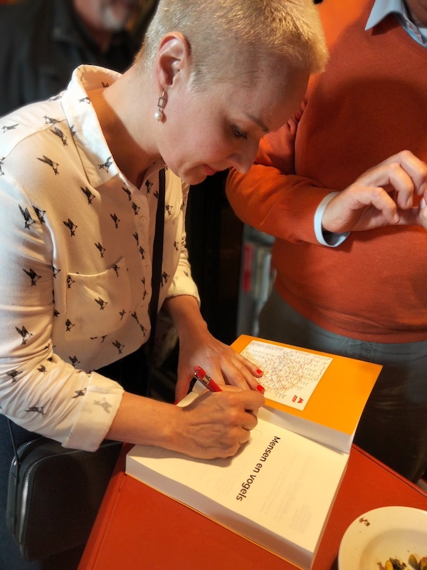 Svetlana Satchkova on the Netherlands People and Birds book tour